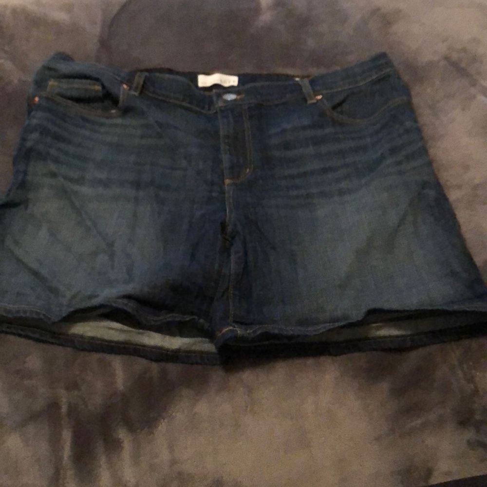 LOFT jean shorts